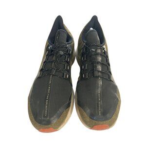 Nike shield  Men's Size 9.5 Olive Water Repellent Night Running sneakers Shoes